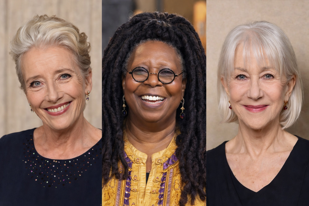 Going grey is the most stylish