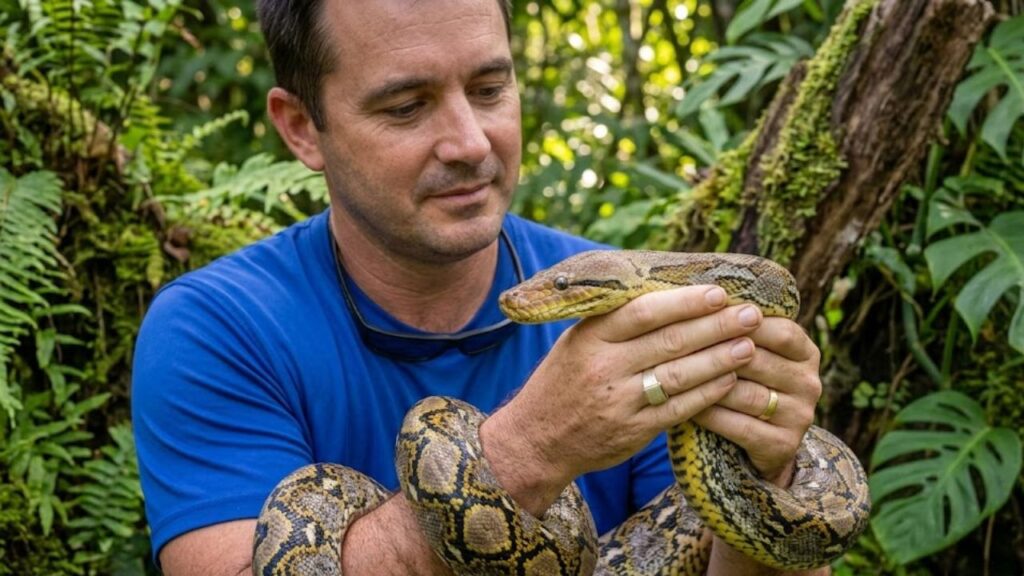 A Giant African Python Has Been Officially Confirmed by Herpetologists During a Field Expedition