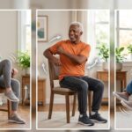 3 exercises that target your core while sitting down, perfect for beginners and seniors