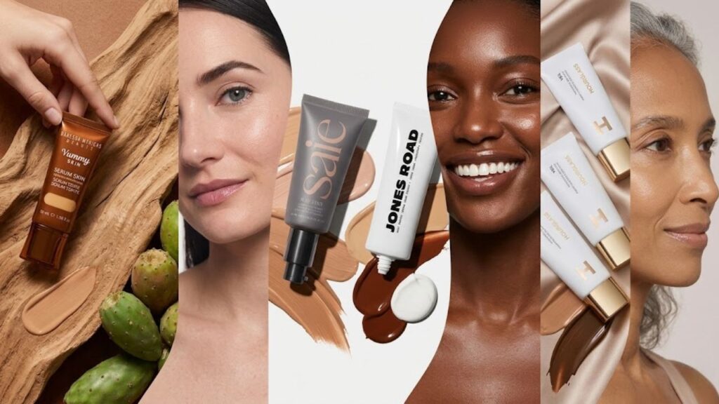 Skin tints for mature skin