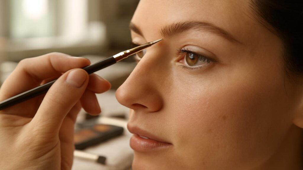 Eyebrow Shaping Trick Makeup